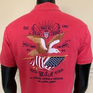 Polo Ralph Lauren Classic Fit Americana Polo Med